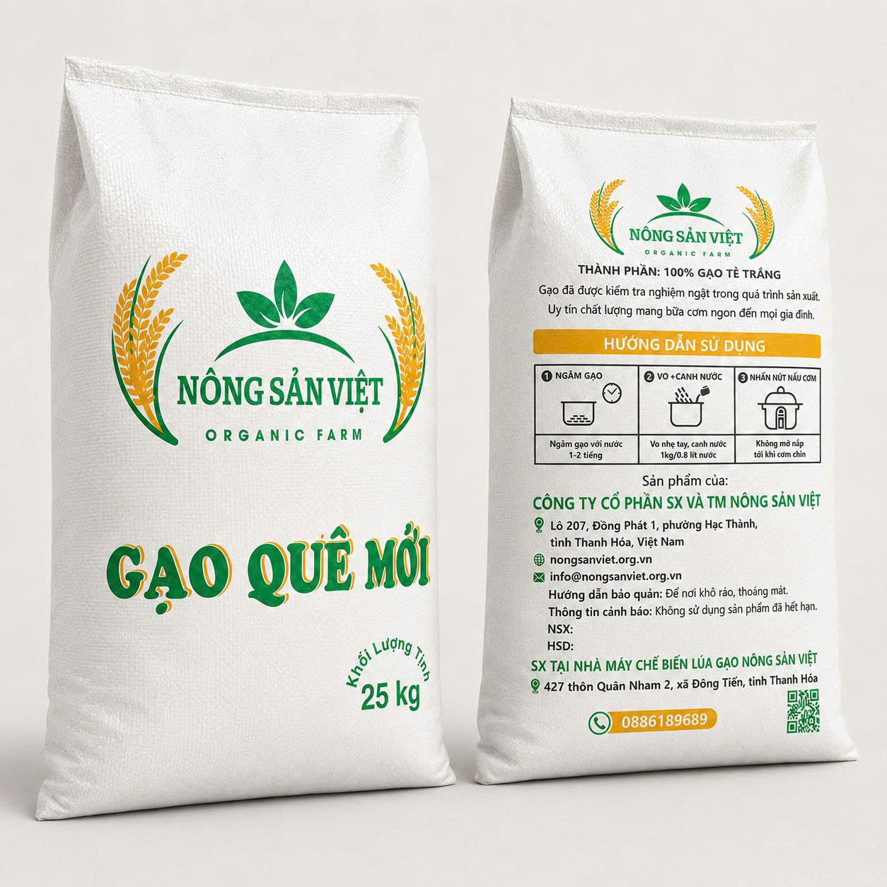 Gạo Quê Mới Nông Sản Việt