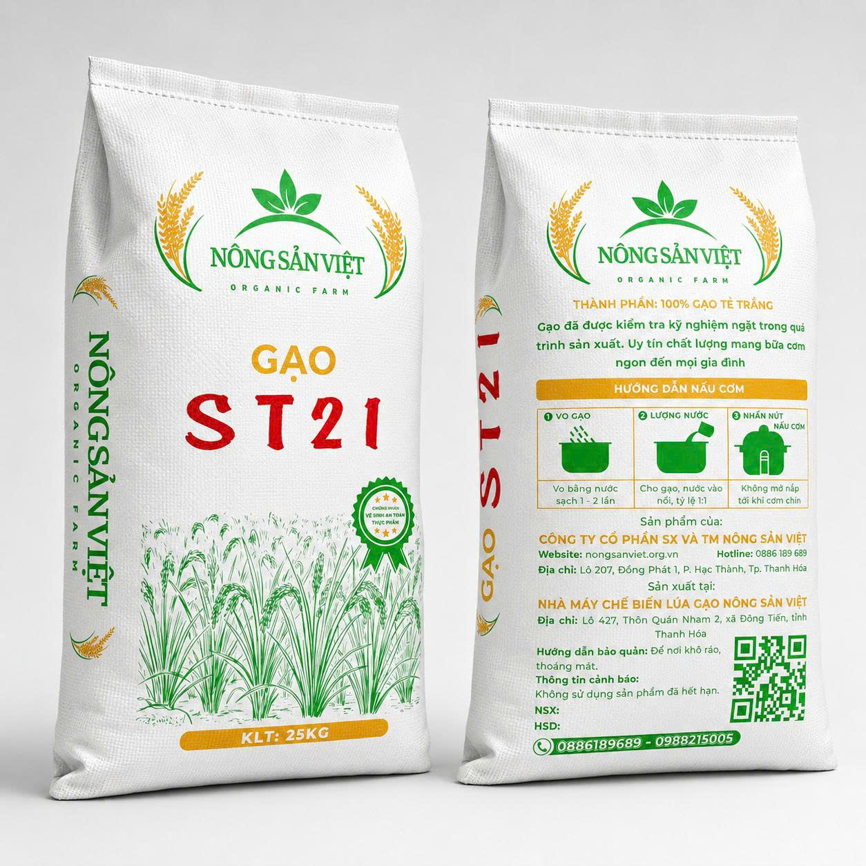 Gạo ST21 Nông Sản Việt